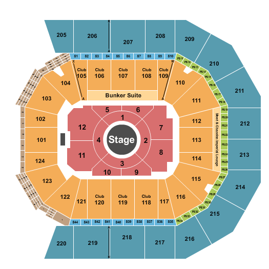Moody Center ATX Nate Bargatze Seating Chart